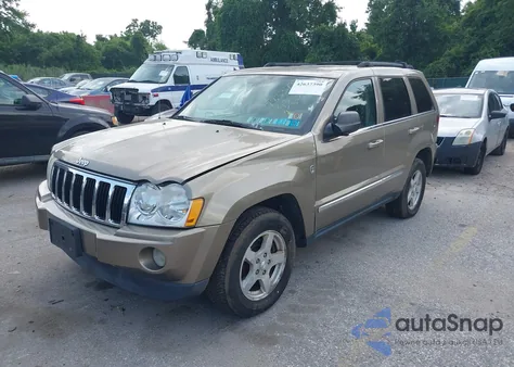 2006 Jeep Grand Cherokee Limited from USA, damaged, VIN 1J8HR58N16C277603